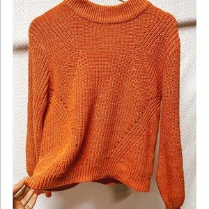 Orange Sweater